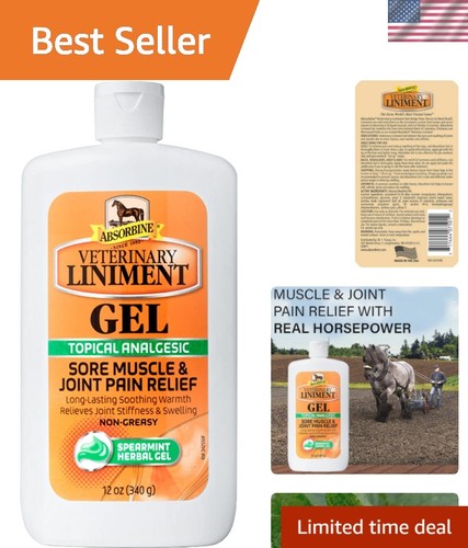 Horse liniment gel - oz,