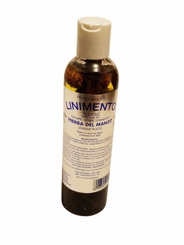 Linimento oil yerba del - oil, manzo